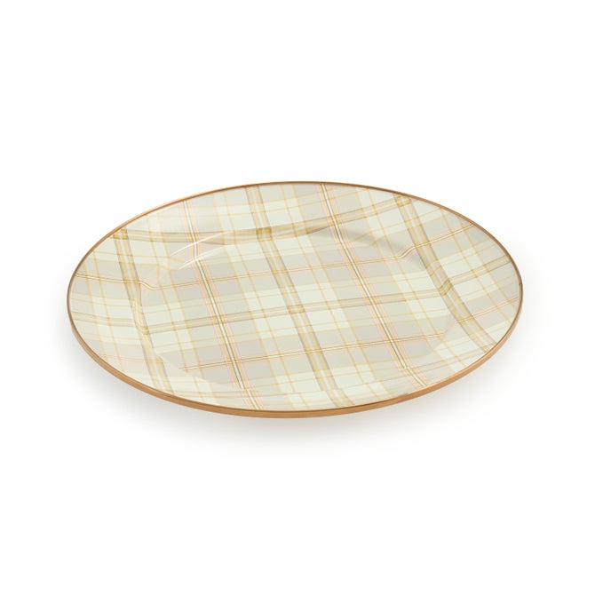 Latte Tartan Dinnerware image number 0