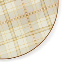 Latte Tartan Dinnerware