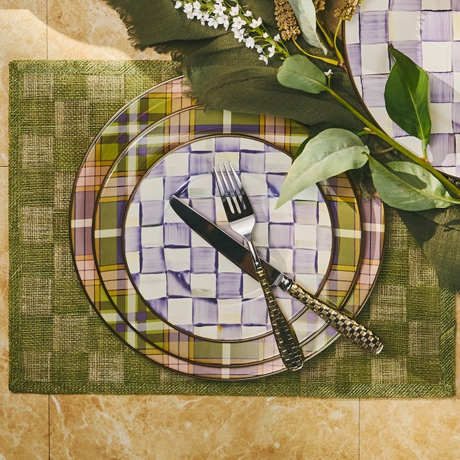 Tartan Violet Charger/Plate image number 4