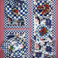 Royal Check Charger/Plate