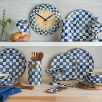 Royal Check Charger/Plate