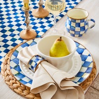 Royal Check Charger/Plate