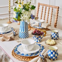 Royal Check Charger/Plate