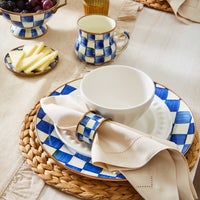 Royal Check Charger/Plate