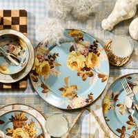 Wild Rose Slate Charger/Plate