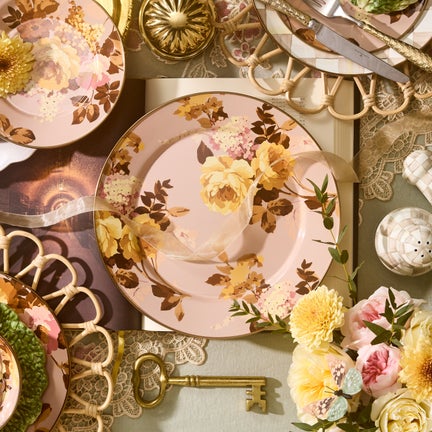 Wild Rose Mauve Charger/Plate