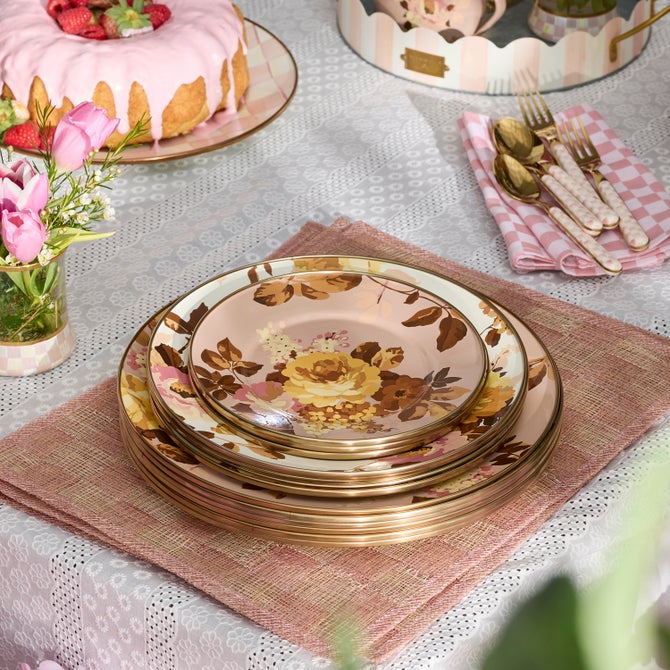 Wild Rose Mauve Charger/Plate image number 4