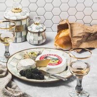 Sterling Check Enamel Dinnerware