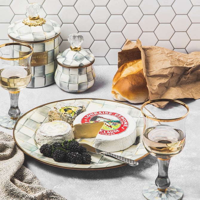 Sterling Check Enamel Dinnerware image number 4