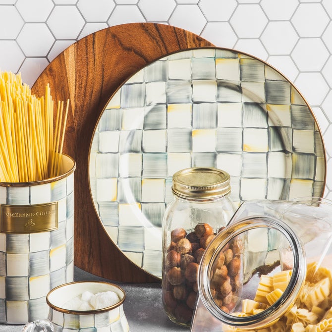 Sterling Check Charger/Plate image number 3