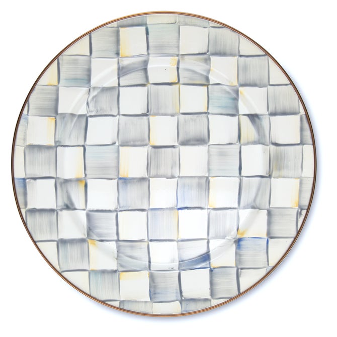 Sterling Check Enamel Dinnerware image number 0