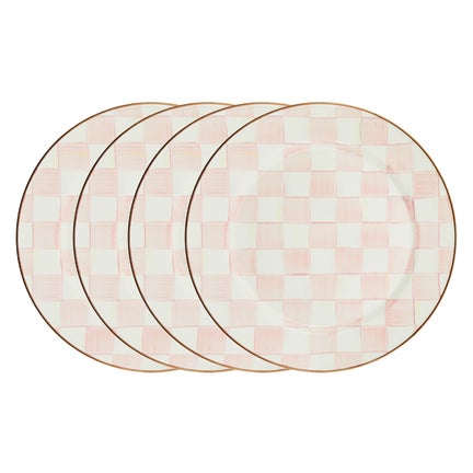 Rosy Check Chargers, Set of 4