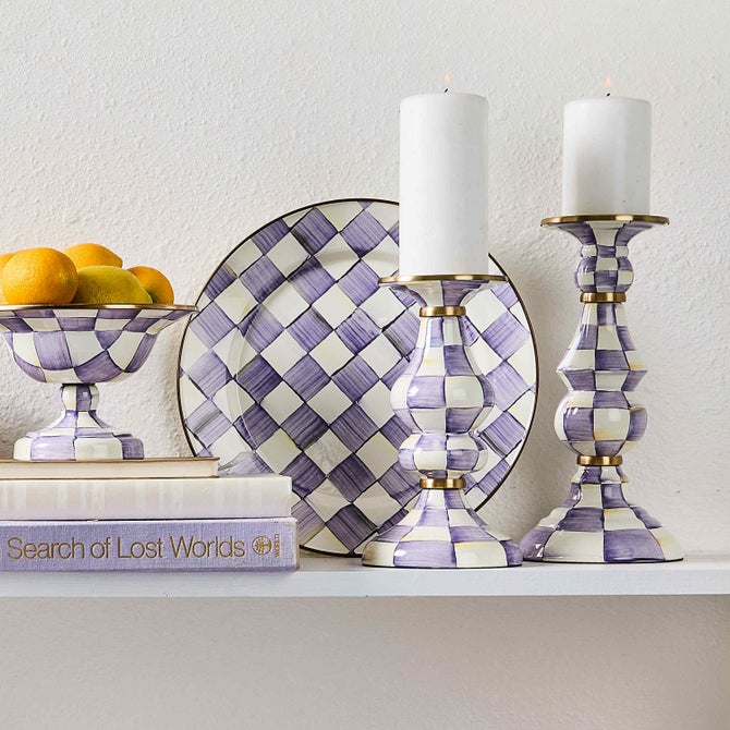 Violet Check Dinnerware image number 8