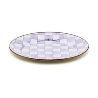 Violet Check Dinnerware