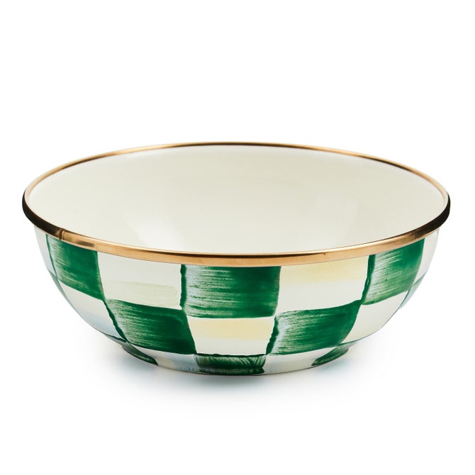 Emerald Check Everyday Bowl image number 0