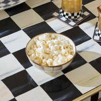 Mocha Check Everyday Bowl