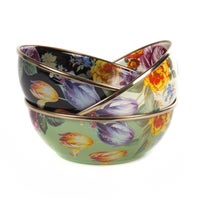 Flower Market Everyday Bowl - Green