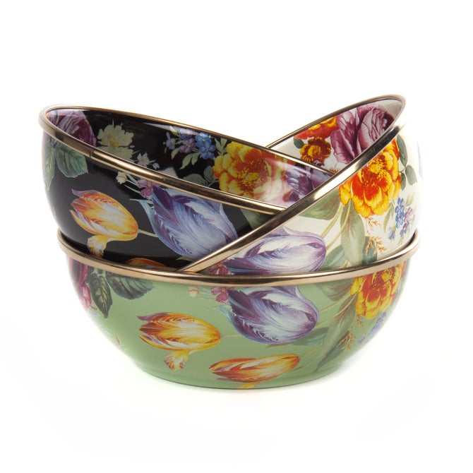 Flower Market Everyday Bowl - Green image number 2