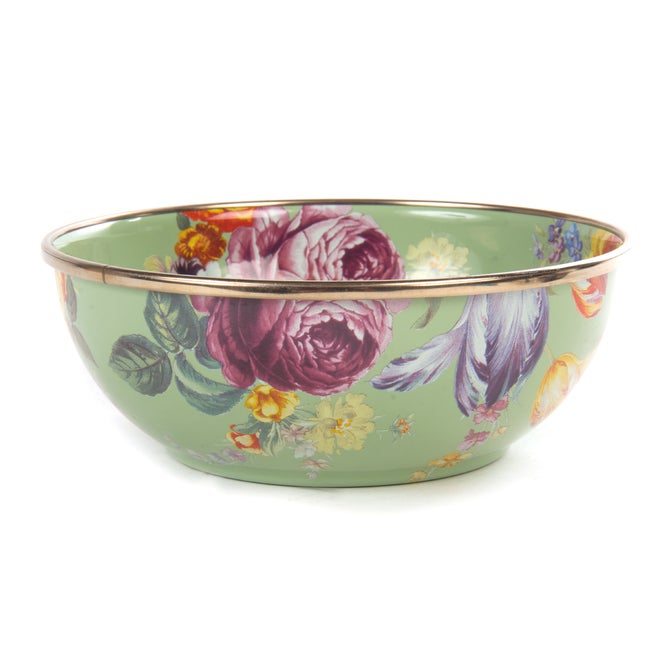 Flower Market Everyday Bowl - Green image number 0