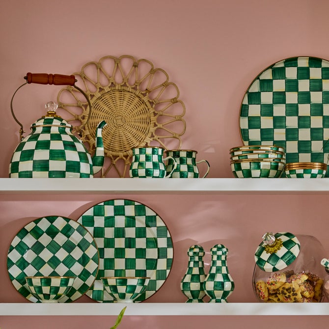 Emerald Check Mug image number 6