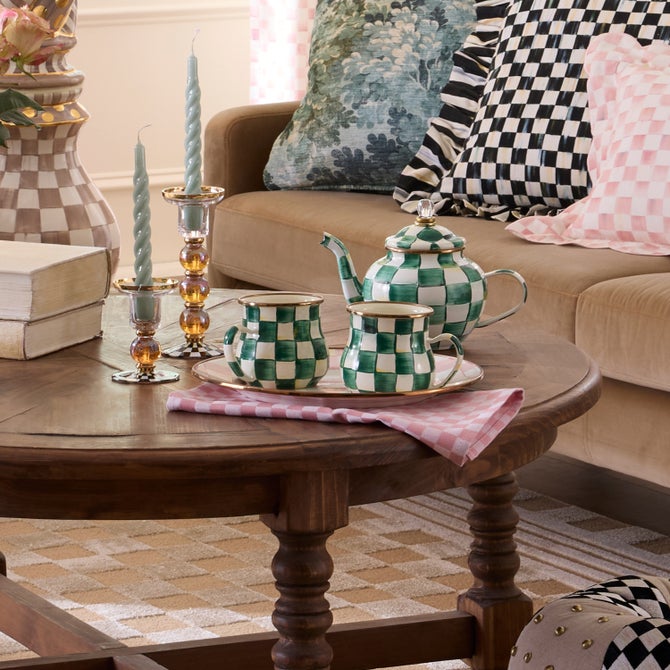 Emerald Check Mug image number 8