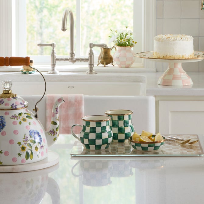 Emerald Check Mug image number 9