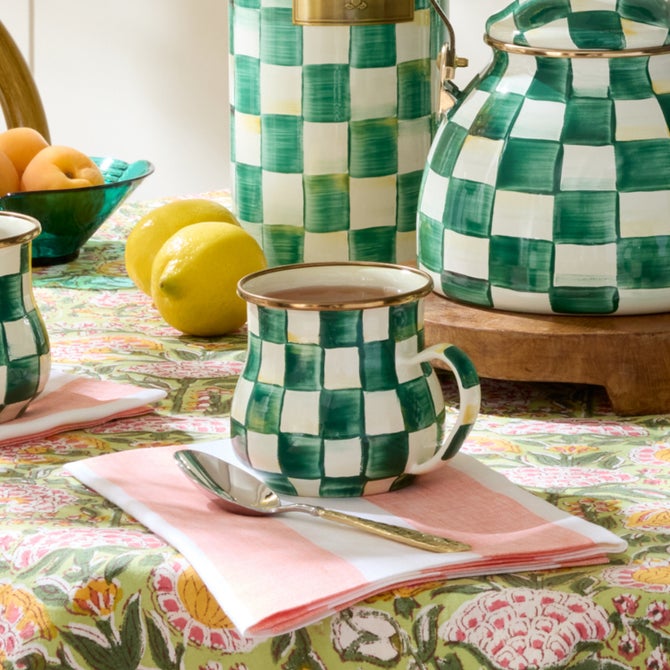 Emerald Check Mug image number 10