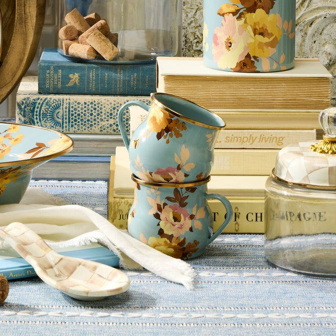 Wild Rose Slate Mug image number 1