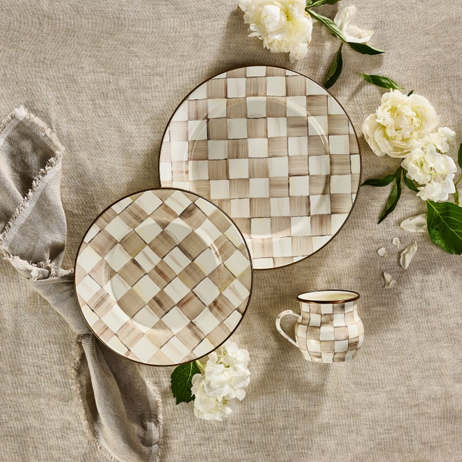 Mocha Check Mug image number 5