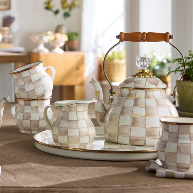 Mocha Check Mug image number 7