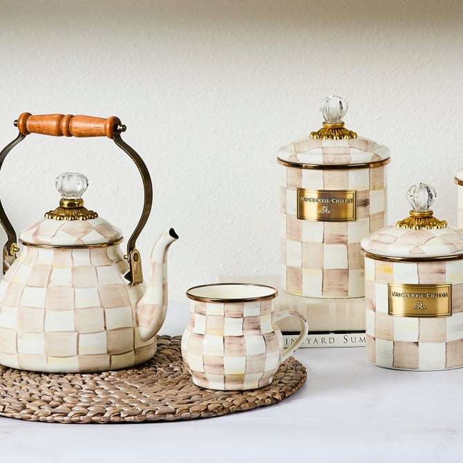 Mocha Check Mug image number 2