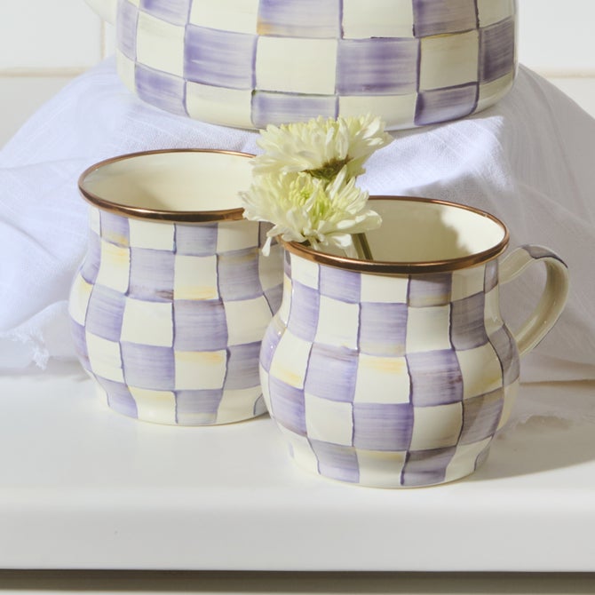 Violet Check Mug image number 9