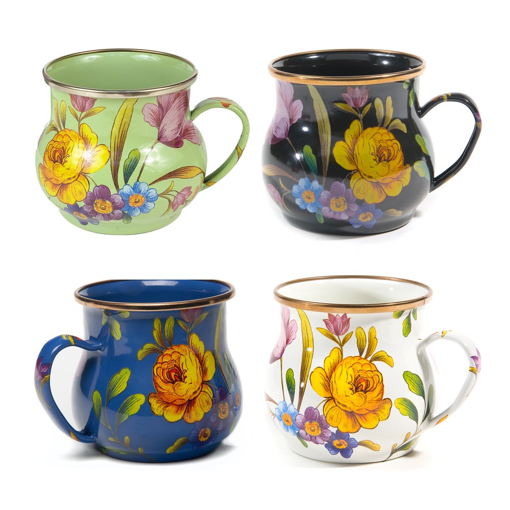 Flower Market Mix Mugs - Set of 4 mackenzie-childs Panama imagen 1
