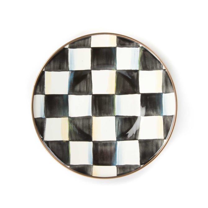 Courtly Check Teacup & Saucer Set For 2 image number 1