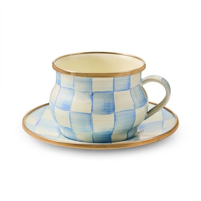 Sky Check Teacup image number 2