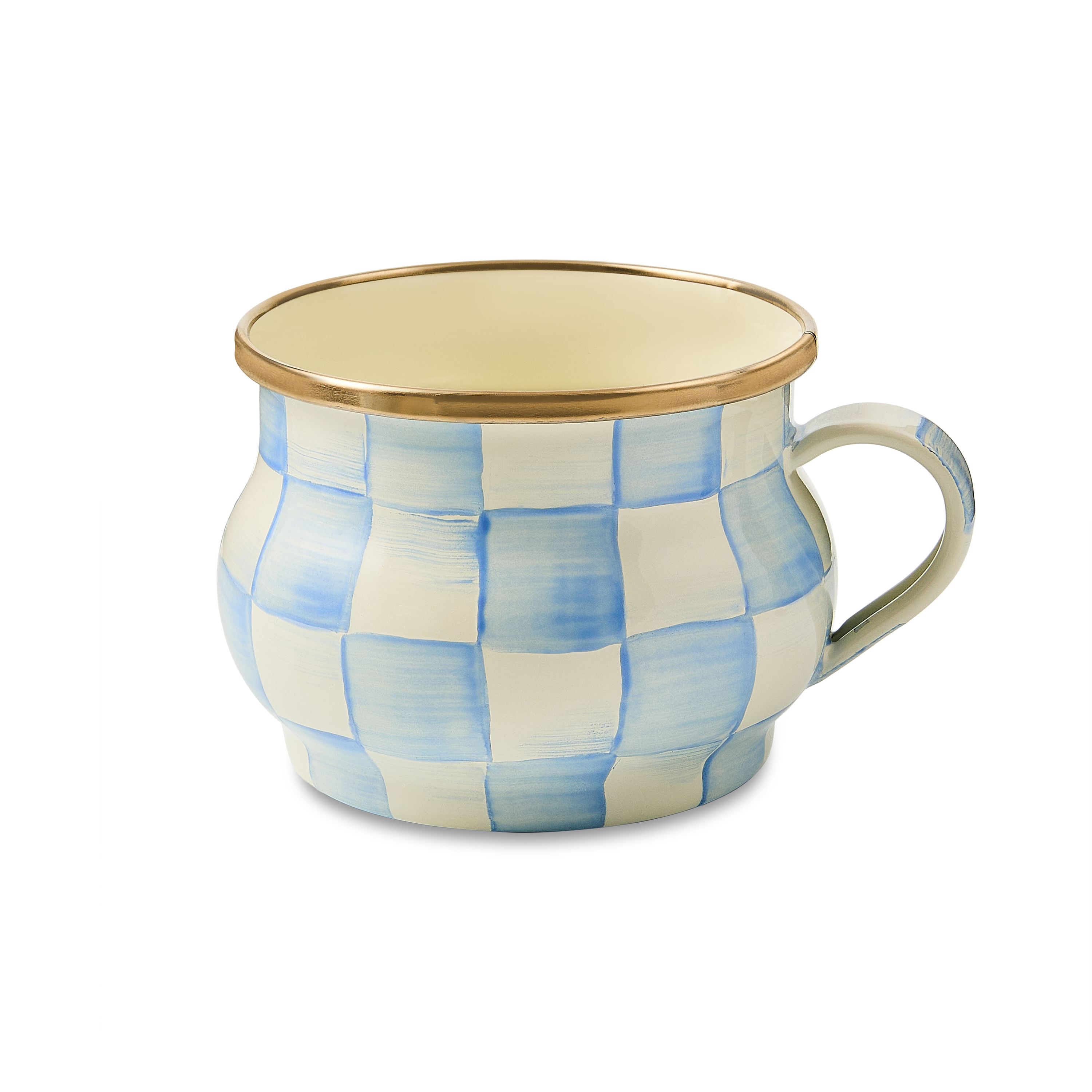 Sky Check Teacup