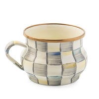 Sterling Check Teacup