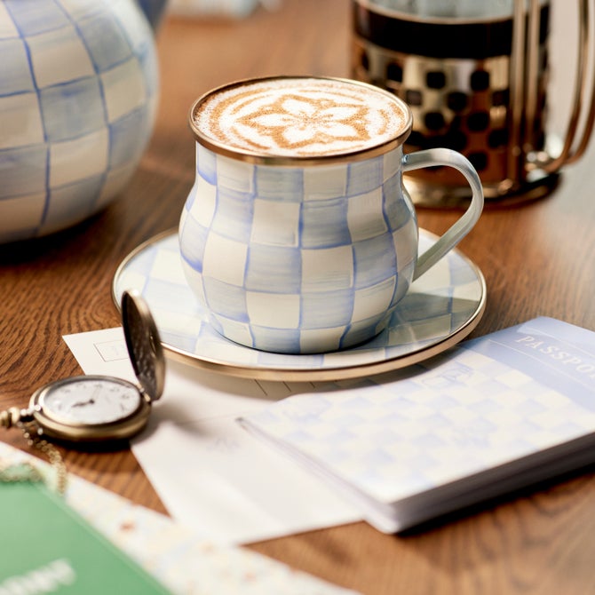 Sky Check Saucer image number 5