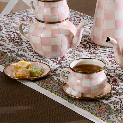 Rosy Check Saucer