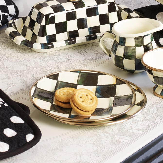 Courtly Check Saucer image number 5