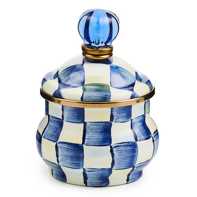 Royal Check Lidded Sugar Bowl image number 0