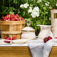 Rosy Check Lidded Sugar Bowl