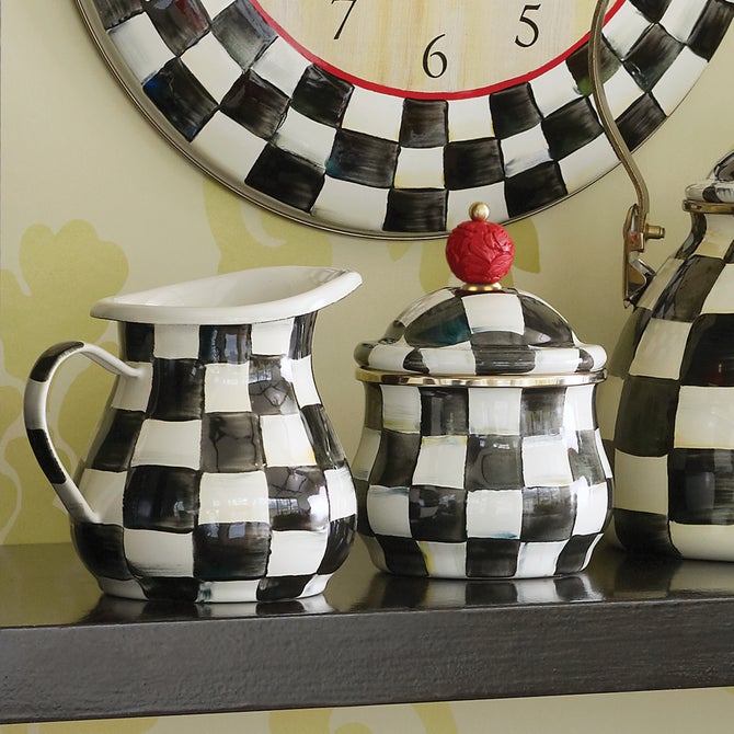 Courtly Check Lidded Sugar Bowl image number 1