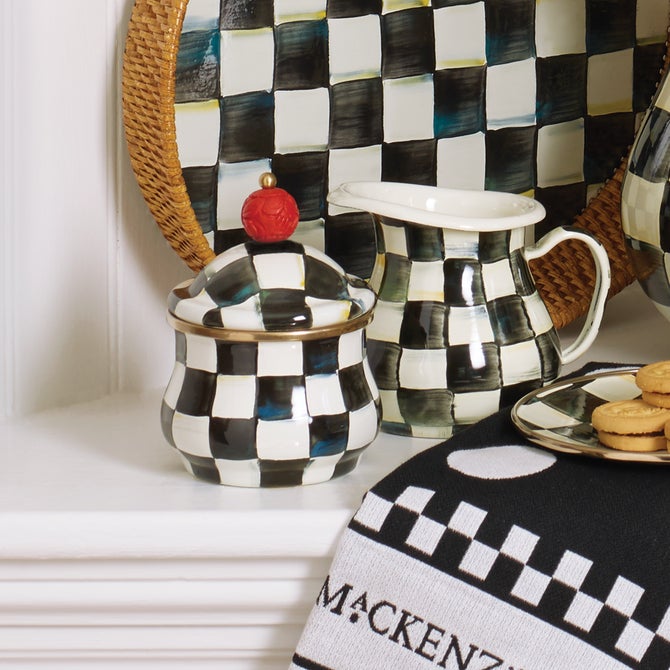 Courtly Check Lidded Sugar Bowl image number 2