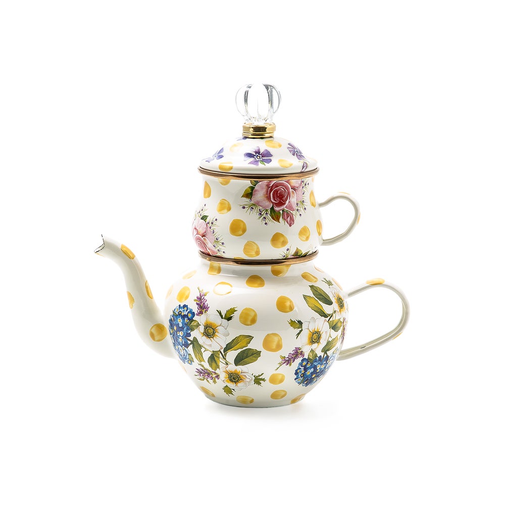 High Tea Set - Wildflowers Yellow mackenzie-childs Panama imagen 1