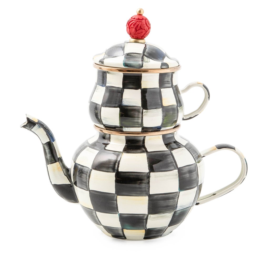 High Tea Set - Courtly Check mackenzie-childs Panama imagen 1