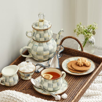 Sterling Check High Tea