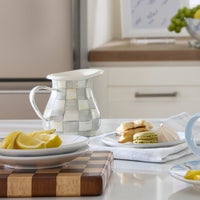 Sterling Check Creamer