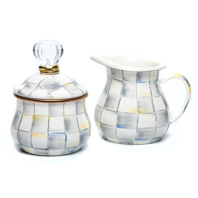 Sterling Check Creamer image number 2
