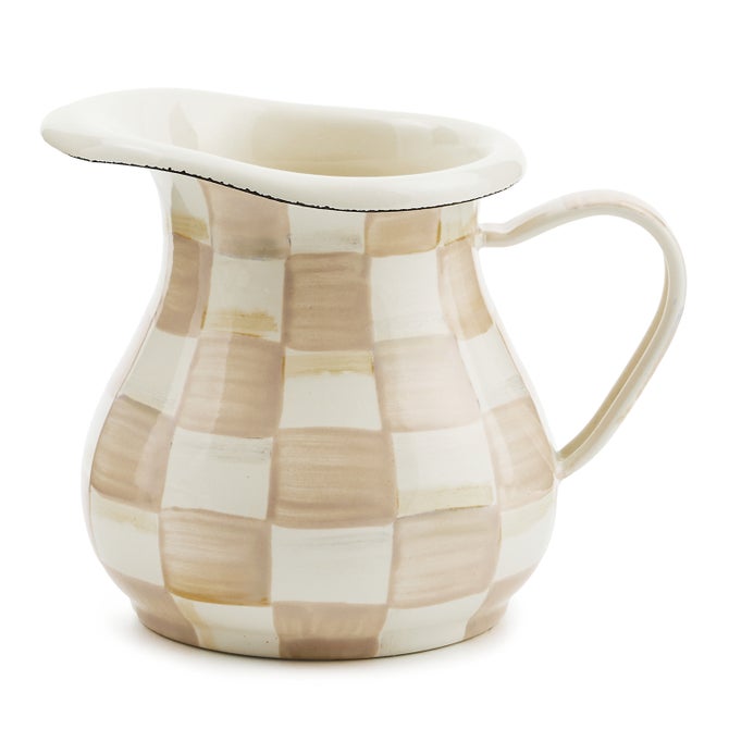 Mocha Check Creamer image number 0